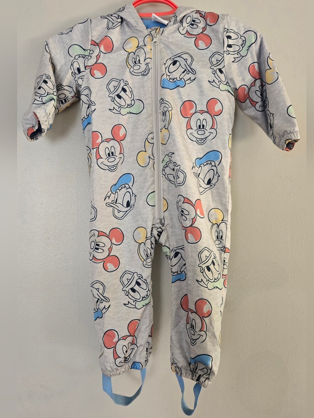 Disney Baby Mickey Mouse Overall Romper Jacket 24 Months